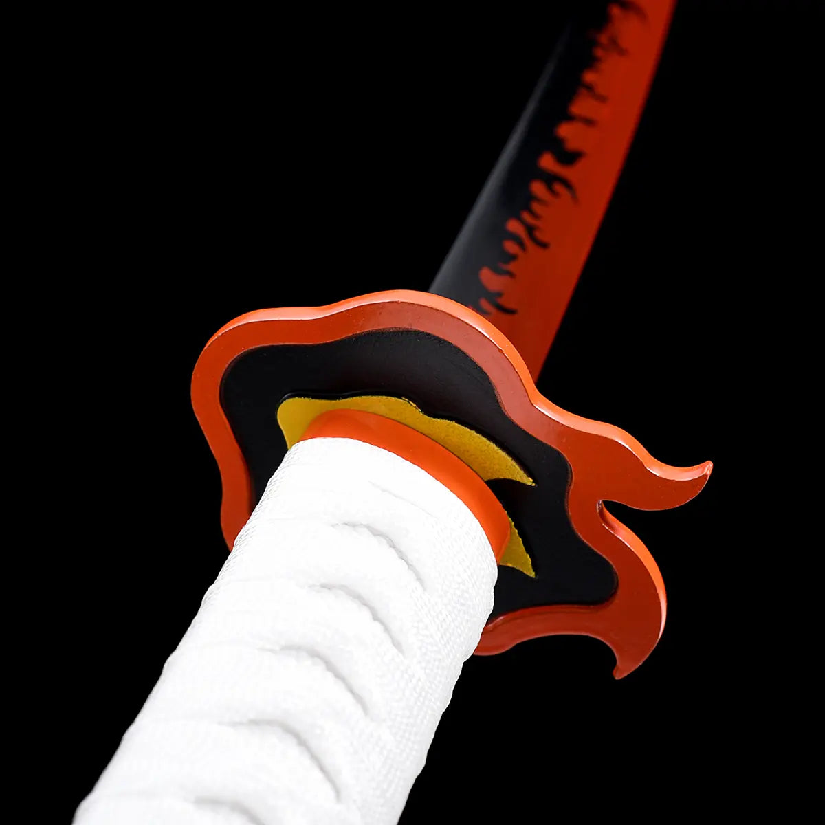 Katana Kamado Tanjirou “Nichirin Noir” – Sabre authentique Demon Slayer en acier carbone 1045 finition haut de gamme tranchant