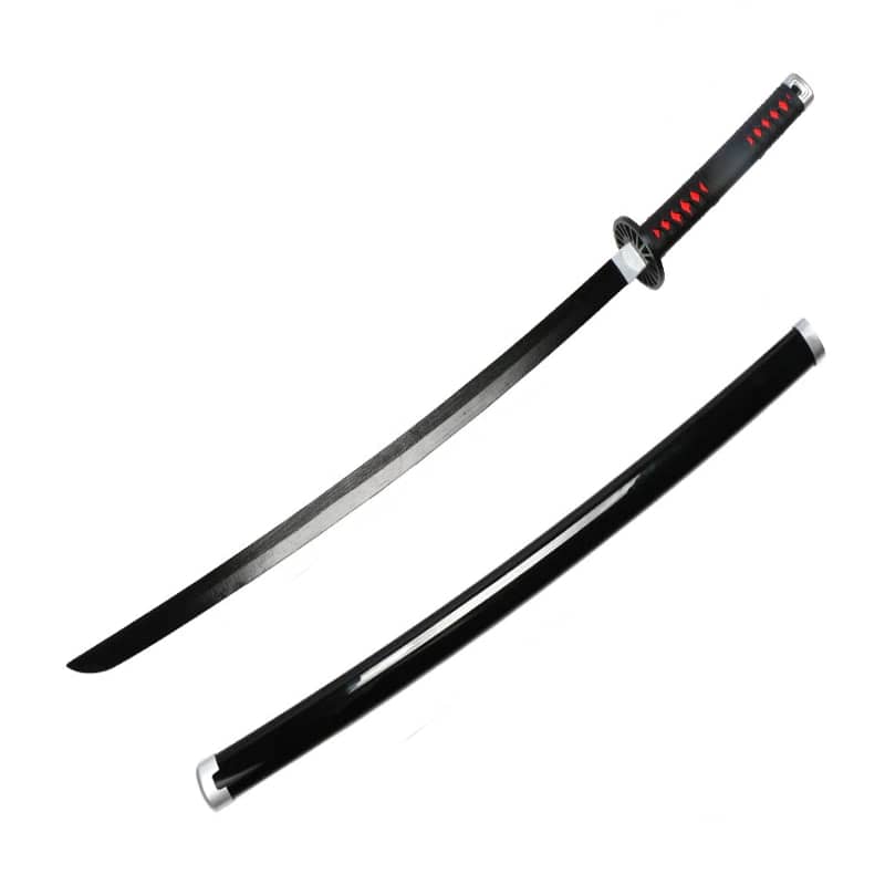 Katana en bois accessoire de cosplay du personnage Tanjirō Kamado dans le manga demon slayer haute qualité