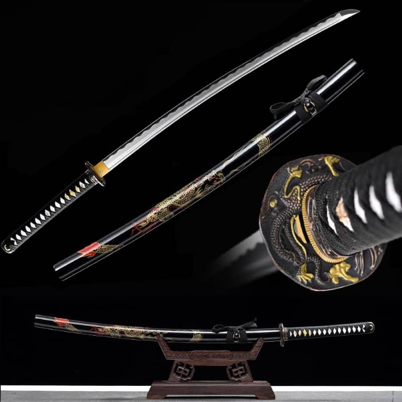 Katana artisanal Furious Dragon