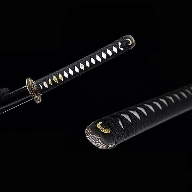 manche de Katana artisanal tranchant