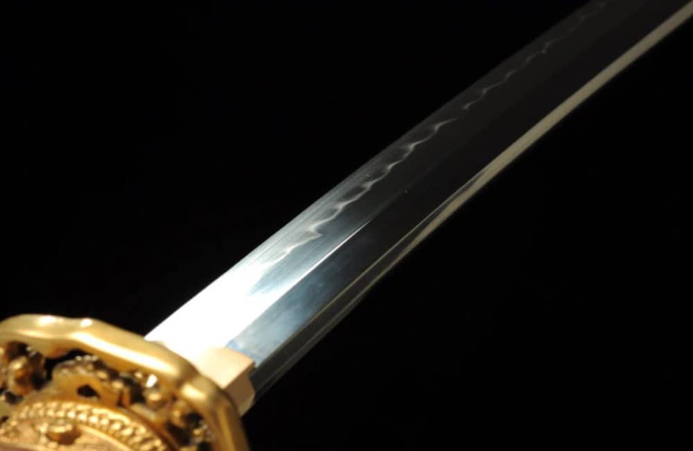 Katana artisanal Spirit of Daimyo hamon veritable
