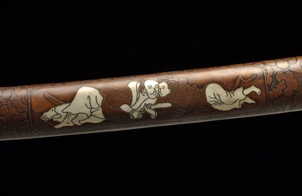 Katana artisanal Spirit of Daimyo manche peint en métal