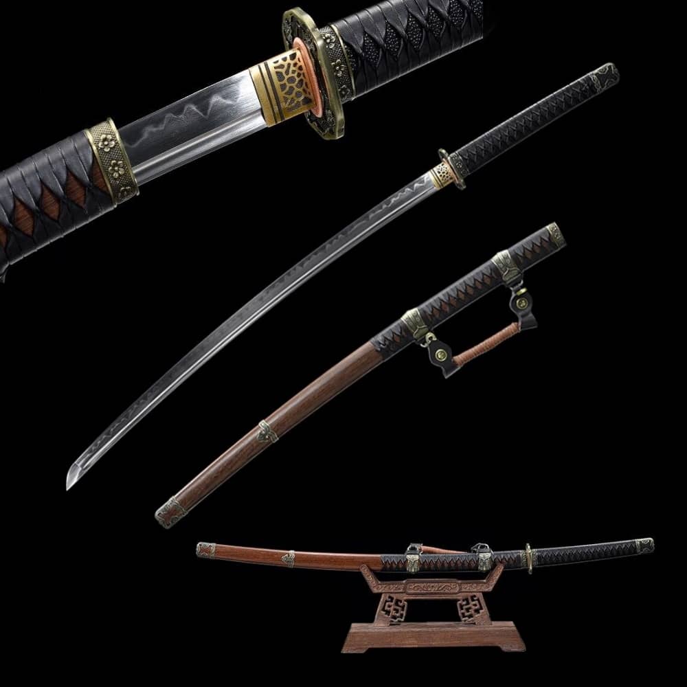 Katana d'officier impérial japonais artisanal