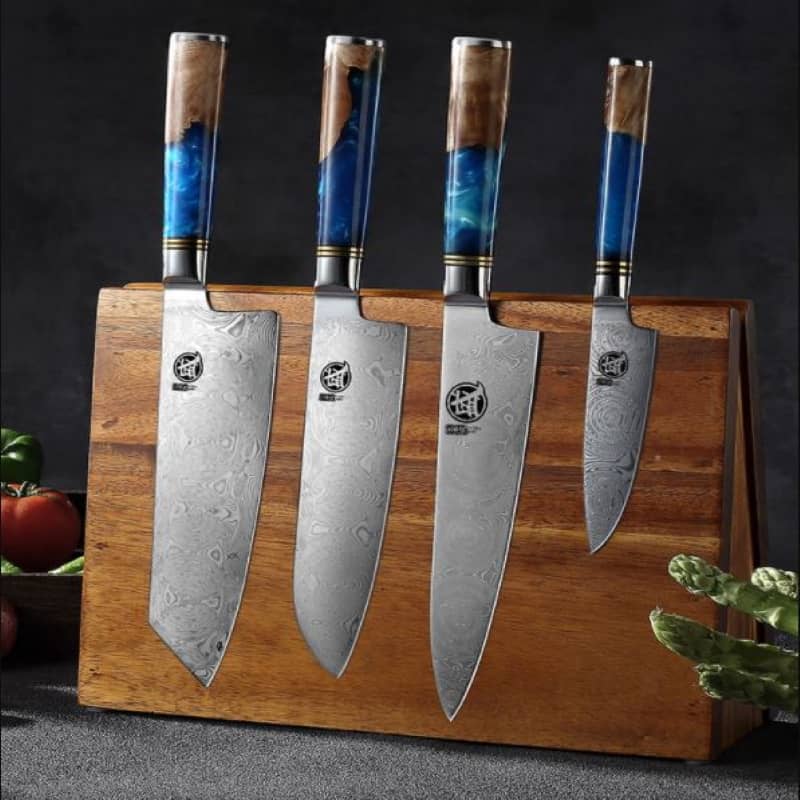 Set de couteaux de cuisine japonais