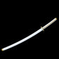 Katana Zenitsu “Éclair Fulgurant” – Réplique sabre de Demon Slayer Finition haut de gamme en Acier Carbone UV Noir & Éclairs Jaunes