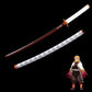 Katana Kamado Tanjirou “Nichirin Noir” – Sabre authentique Demon Slayer en acier carbone 1045 finition haut de gamme tranchant