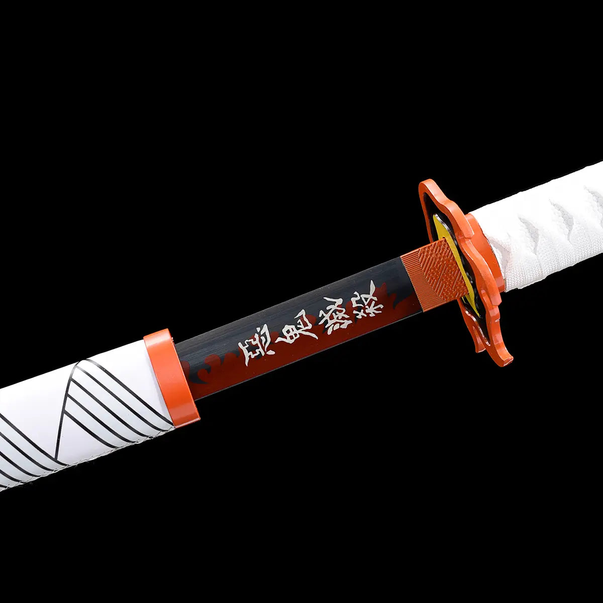 Katana Kamado Tanjirou “Nichirin Noir” – Sabre authentique Demon Slayer en acier carbone 1045 finition haut de gamme tranchant