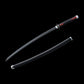 Sabre japonais Katana Nichirin Noir de Tanjirou, finition soignée, acier carbone 1045, inspiré de l’univers Demon Slayer.