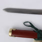 Détail de la pointe de la lame légèrement affûtée, montrant la qualité du polissage et la finesse de la reproduction.