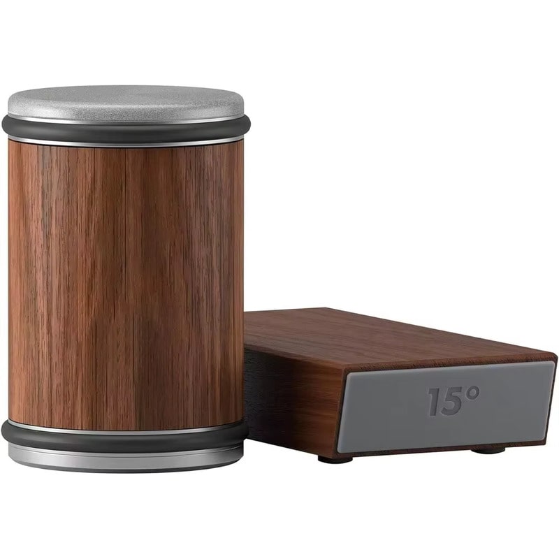 Pierre d’affûtage magnétique ZenSharp™ avec support angulaire ajustable 15° et 20° pour un affûtage précis et facile.