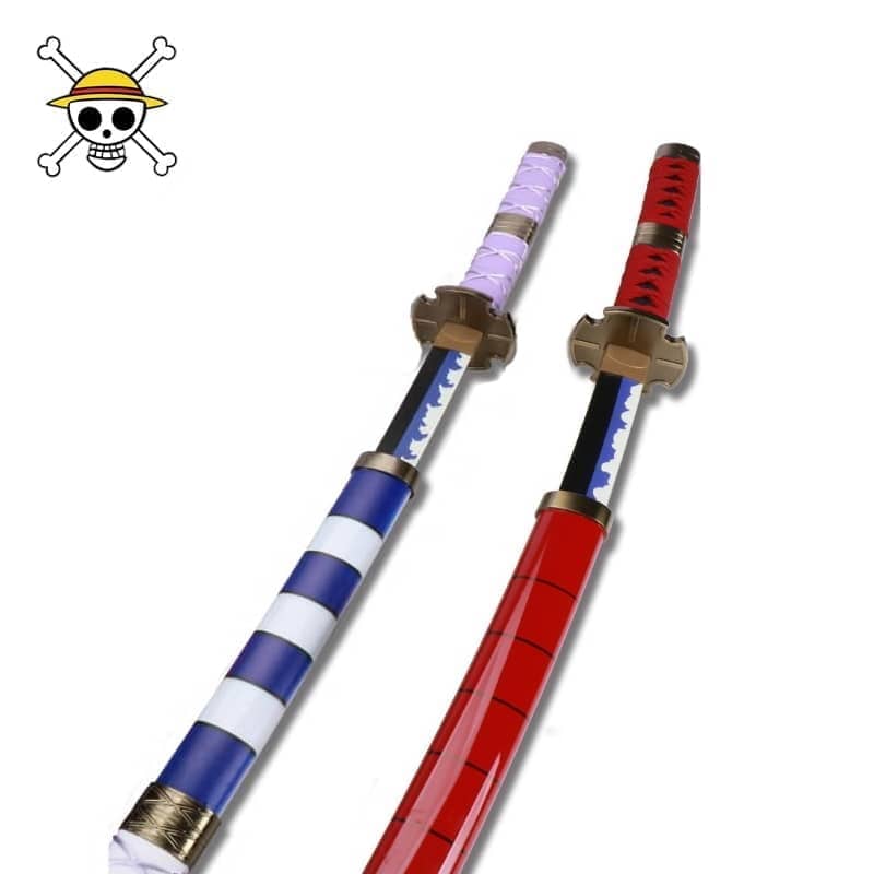 Accessoire de cosplay katana en bois Sandai Kitetsu génération 2 et 3 sabre de Roronoa zoro dans l'animé One Piece