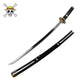 Katana Yubashiri en bois couleur noir accessoire cosplay One piece