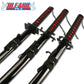 Set de 3 katana noir et rouge de ichigo kurosaki dans bleach