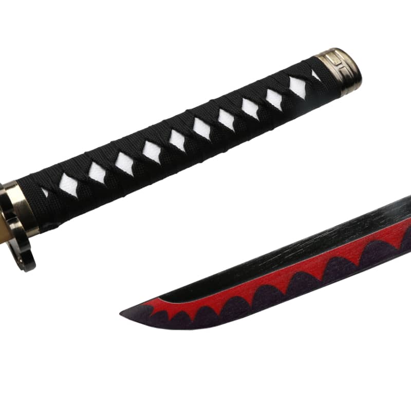 Réplique en bois de Shusui katana légendaire de  Roronoa Zoro dans One Piece 