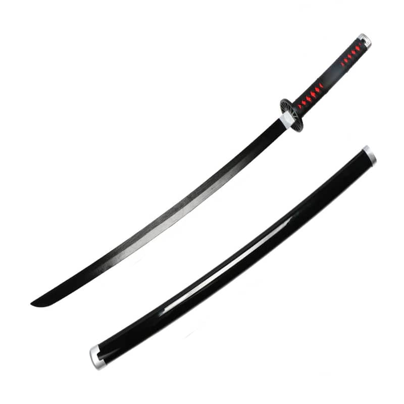 Katana en bois accessoire de cosplay du personnage Tanjirō Kamado dans le manga demon slayer  haute qualité