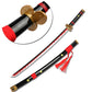 Katana en bois de bambou haute qualité résistant sabre de Roronoa Zoro dans One Piece  