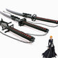 Katana cosplay en bois du personnage Kurosaki Ichigo dans l'animé bleach