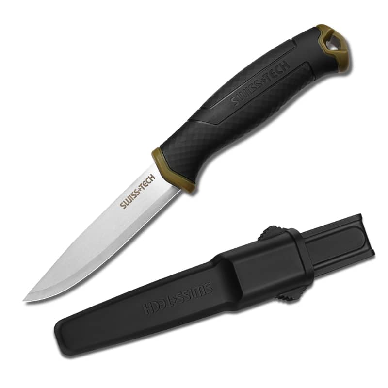 couteau de survie edc de la marque Swiss tech