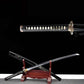 Katana black dragon en acier T10 incrusté de perle de coquillage et une gravure de dragon sur la lame forgé de manière artisanal  