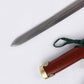 lame en acier du Katana rouge et blanc de mugen dans le manga samurai champloo