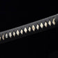 Katana artisanal Ice Steel lame unokubi zukuri