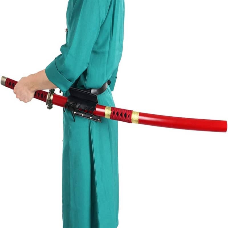 accessoire de cosplay One Piece katana en bois 