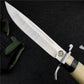 Lame en acier 9c13 du couteau de survie russe soviétique du NKVD