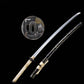 katana d'entrainement pour les art martiaux et la décoration couleur noir et doré 