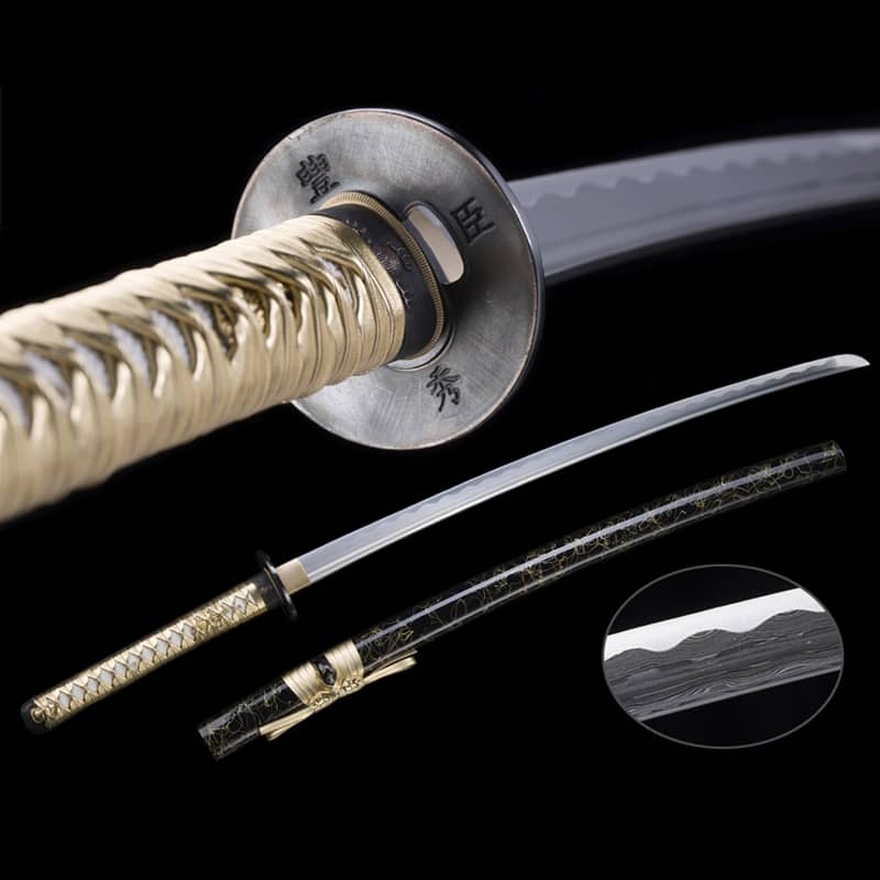 katana bushido d'exposition arme de samurai célébré Mototada Torii 