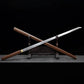 Véritable katana artisanal du samourai Zatoichi en bois de rose éuis en bois sabre de samouraï en acier cabone 1045